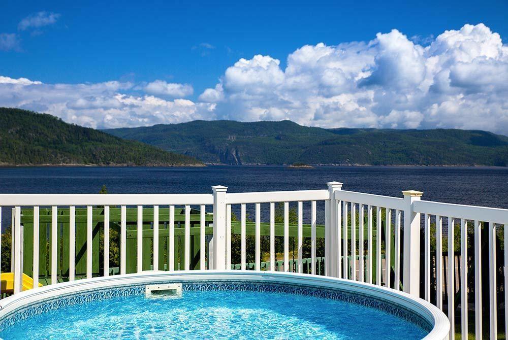 LʼAnse-Saint-Jean Chalets Condos Sur Le Fjord מראה חיצוני תמונה